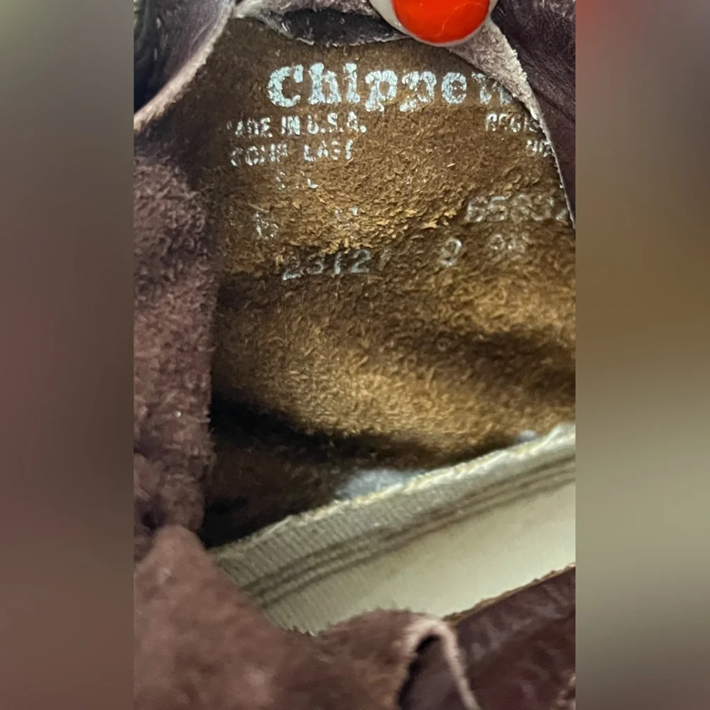 Vintage Chippewa USA Men’s Brown Duck Boots, Size 6M